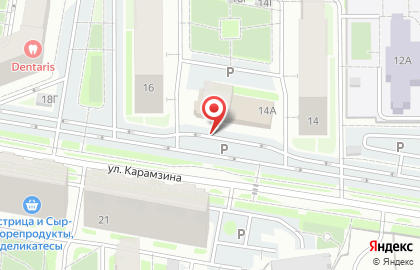 Супермаркет Фасоль в Свердловском районе на карте
