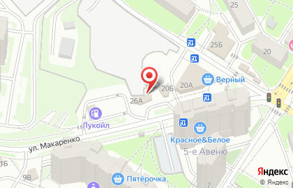 Шиномонтажная мастерская Драйв-шина в Привокзальном районе на карте