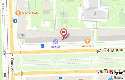 Алкогольный супермаркет Норман на метро Московская на карте