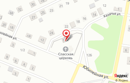 Храм Всемилостивого Спаса на Юбилейной улице на карте