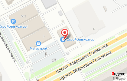 Магазин-салон Новые двери на карте