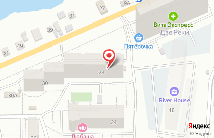Гастроном Осирис на карте