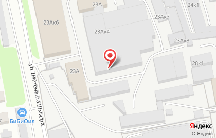1-я Опалубочная Компания на Шлиссельбургской улице на карте