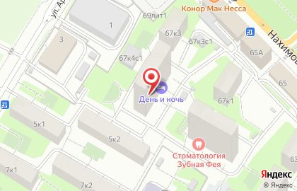 Школа танцев DariDance на Нахимовском проспекте на карте
