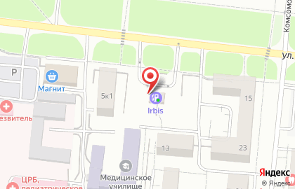 Шиномонтажная мастерская в Зеленодольске на карте