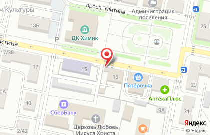Киоск по продаже фастфудной продукции в Туле на карте