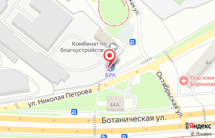 БРК в Железнодорожном районе на карте