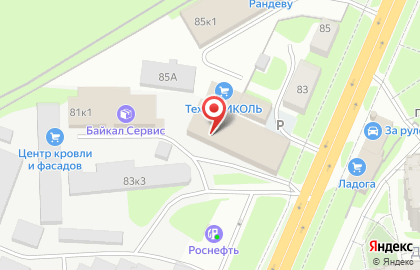 Магазин ТехноНИКОЛЬ на Большой Санкт-Петербургской улице на карте