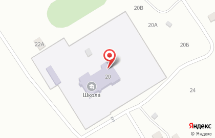 Средняя общеобразовательная школа на Комсомольской на карте