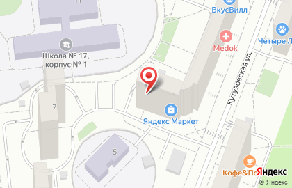 Торгово-монтажная компания Оконный эксперт на Кутузовской улице на карте