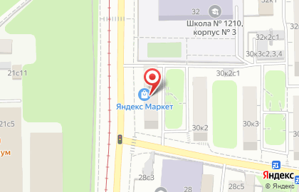 Спортивно-досуговый центр Щукинец на Живописной улице на карте