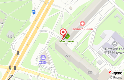 Салон цветов и керамики на проспекте Гагарина на карте