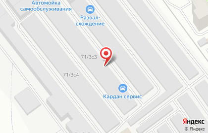Автосервис Бокс 251 на карте