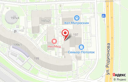 Отель Очаг на карте
