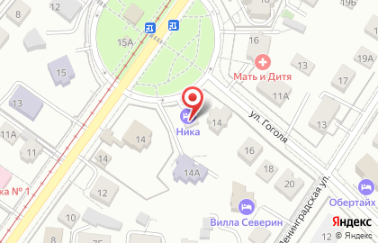 Баня Банька в Ленинградском районе на карте
