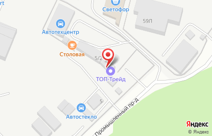 Торгово-производственная компания ТОП-Трейд в Верхней Пышме на карте