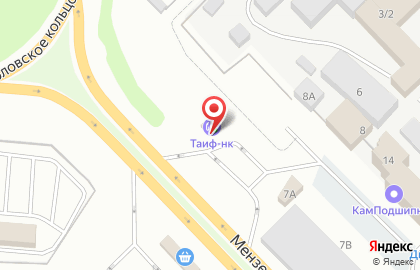 Таиф-нк азс на Мензелинском тракте на карте