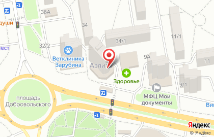 Агентство недвижимости Перекресток на проспекте Королёва на карте