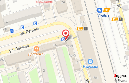 Мясной дворик в Москве на карте