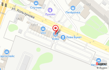 Автостоянка в Воронеже на карте