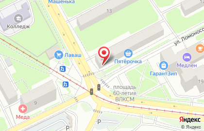 Цветочный салон Арт Флора на улице Румянцева на карте