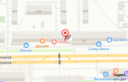 Магазин швейной техники Надэль на проспекте Ленина на карте