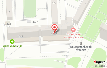 Нижневартовская городская стоматологическая поликлиника в Ханты-Мансийске на карте