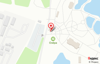 Парк отдыха Озёра на карте