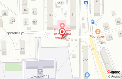 Магазин Русский хлеб на Заводской улице на карте