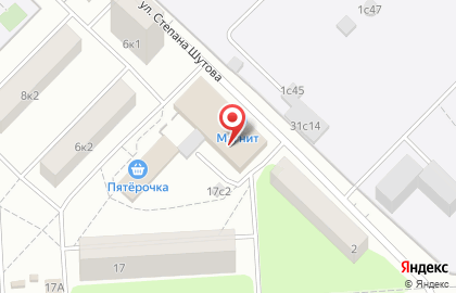 Служба эвакуации автомобилей на улице Степана Шутова на карте