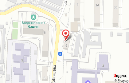 Продуктовый магазин в Омске на карте