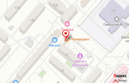 Пекарня Пекарушка в Кировском районе на карте