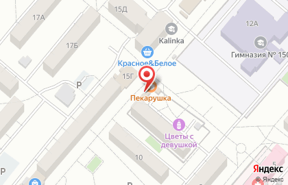 Пекарня Пекарушка в Кировском районе на карте