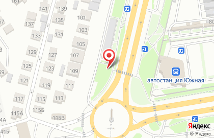 Рекламный щит 3х12м. на улице Доваторцев на карте