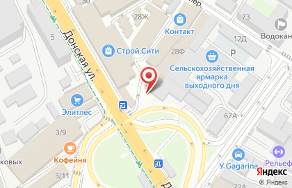 Торговая компания Окна-сити в Центральном районе на карте