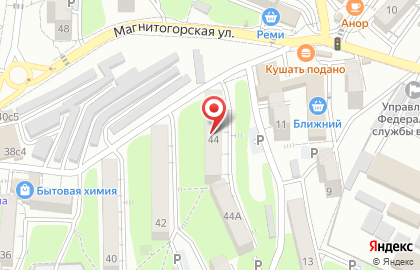 Магазин продуктов во Владивостоке на карте