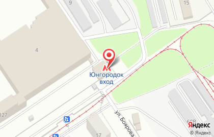 Банкомат ВТБ на улице Железной Дивизии на карте