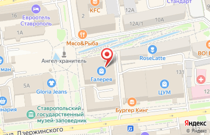 Краснодарский парень на улице Маршала Жукова на карте
