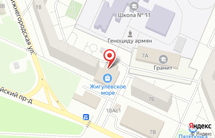 Банкомат АВТОВАЗБАНК, Комсомольский район на улице Куйбышева на карте