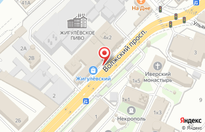 Фирменный магазин Жигулёвский на Волжском проспекте на карте