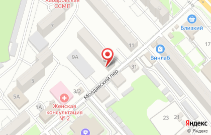 Супермаркет Авоськино в Индустриальном районе на карте