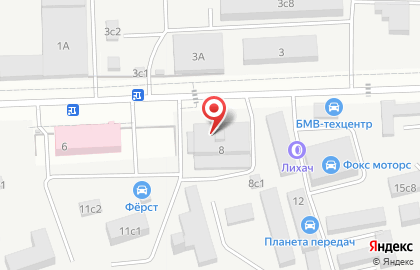 Дачный Каприз на карте