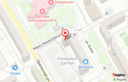 Магазин разливного пива Бухта в Ленинском районе на карте