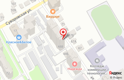 Магазин разливного пива Бир Мир на улице Павлуновского на карте
