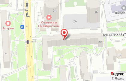 Парикмахерская в Красноярске на карте