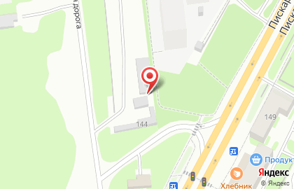 Автостоянка в Санкт-Петербурге на карте