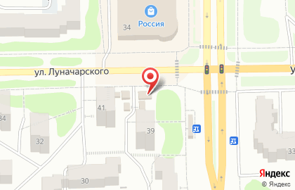 Колос в Кирове на карте