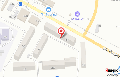 Парикмахерская Красотка в Ростове-на-Дону на карте