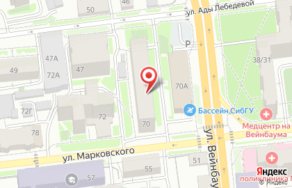 Строительная компания Древо на улице Марковского на карте