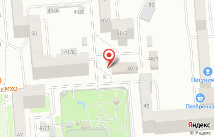 Киоск по ремонту обуви, Ленинский район в Горском микрорайоне на карте